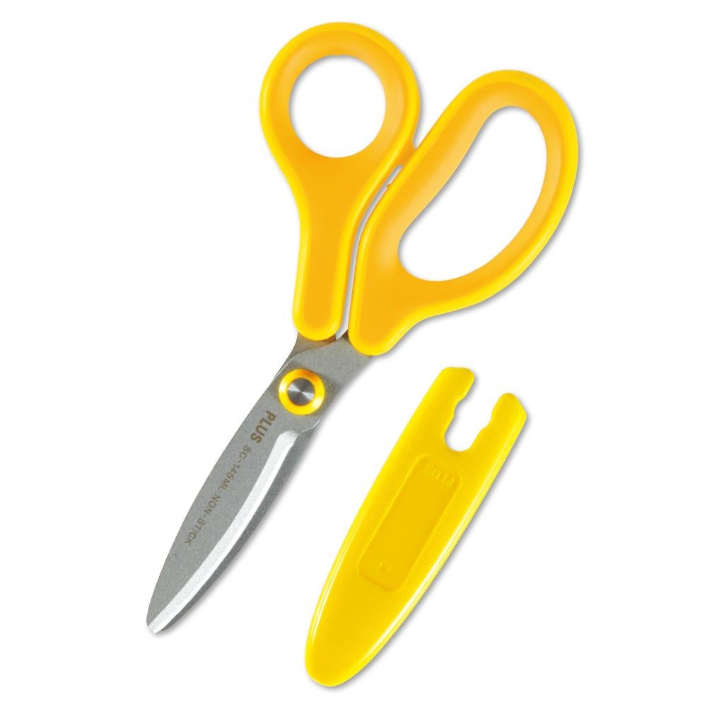 Plus Japan Left Handed Scissors for kids - SCOOBOO - SC-145ML YL - SCISSORS