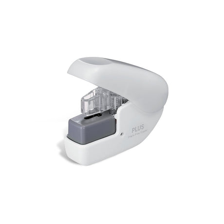 Plus Japan Staple-Free Stapler - SCOOBOO - SL106NB WH - Pinless Stapler