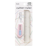 Plus Japan Team Demi Cutter+Ruler - SCOOBOO - Cutter