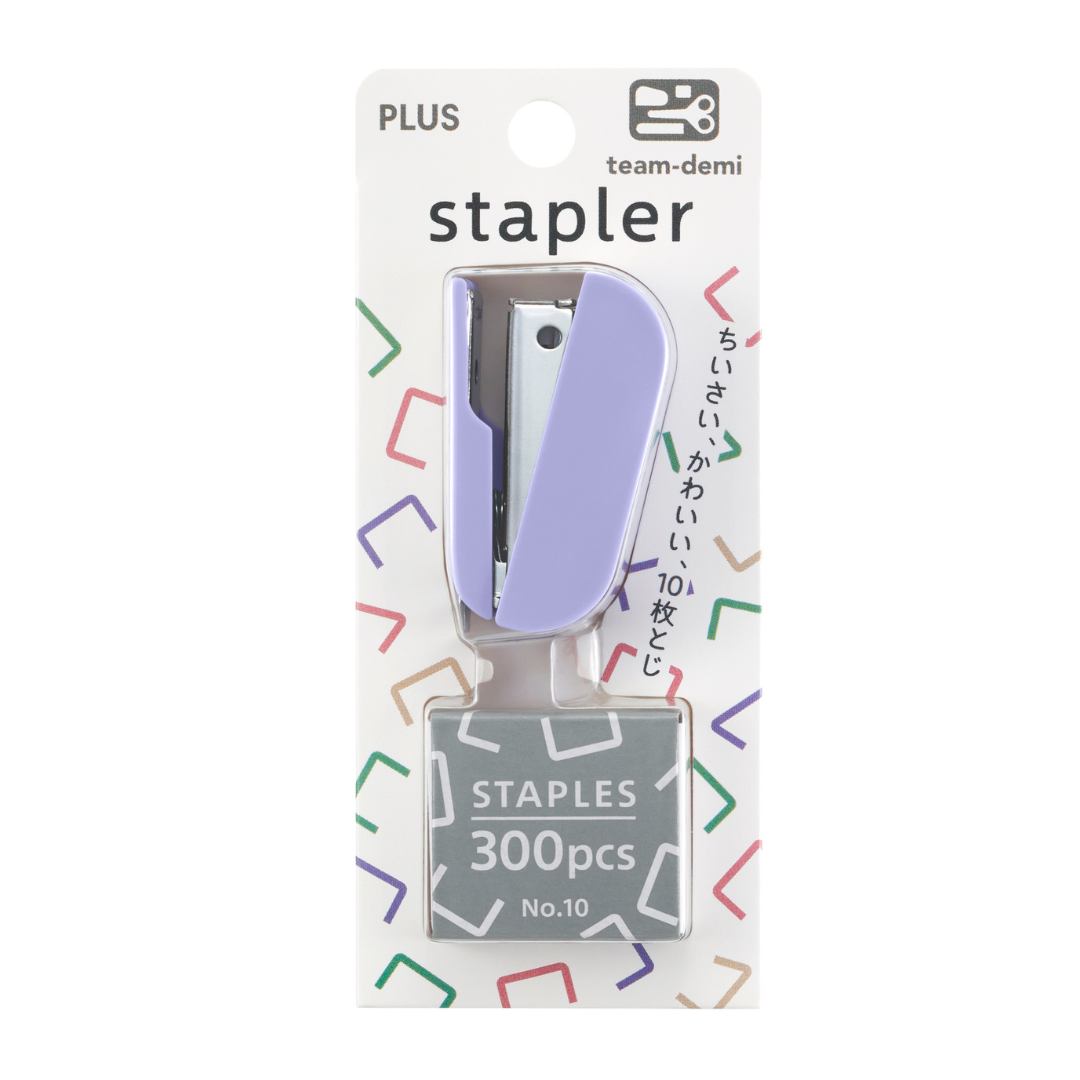 Plus Japan Team Demi Stapler - SCOOBOO - Staplers & Pins