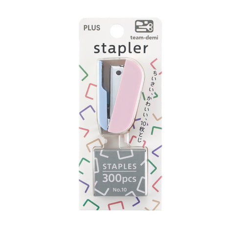 Plus Japan Team Demi Stapler - SCOOBOO - Staplers & Pins