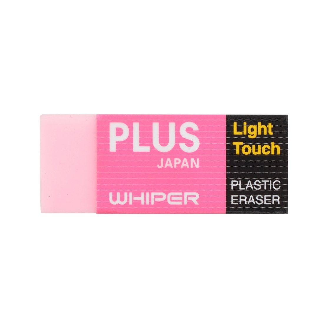 Plus Light Touch Plastic Eraser-Pack-Of-2 - SCOOBOO - ER-060PM - Eraser & Correction