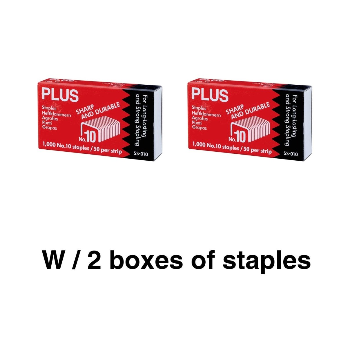 Plus Office Paper Stapler - SCOOBOO - ST-010EH - Stapler & Punches