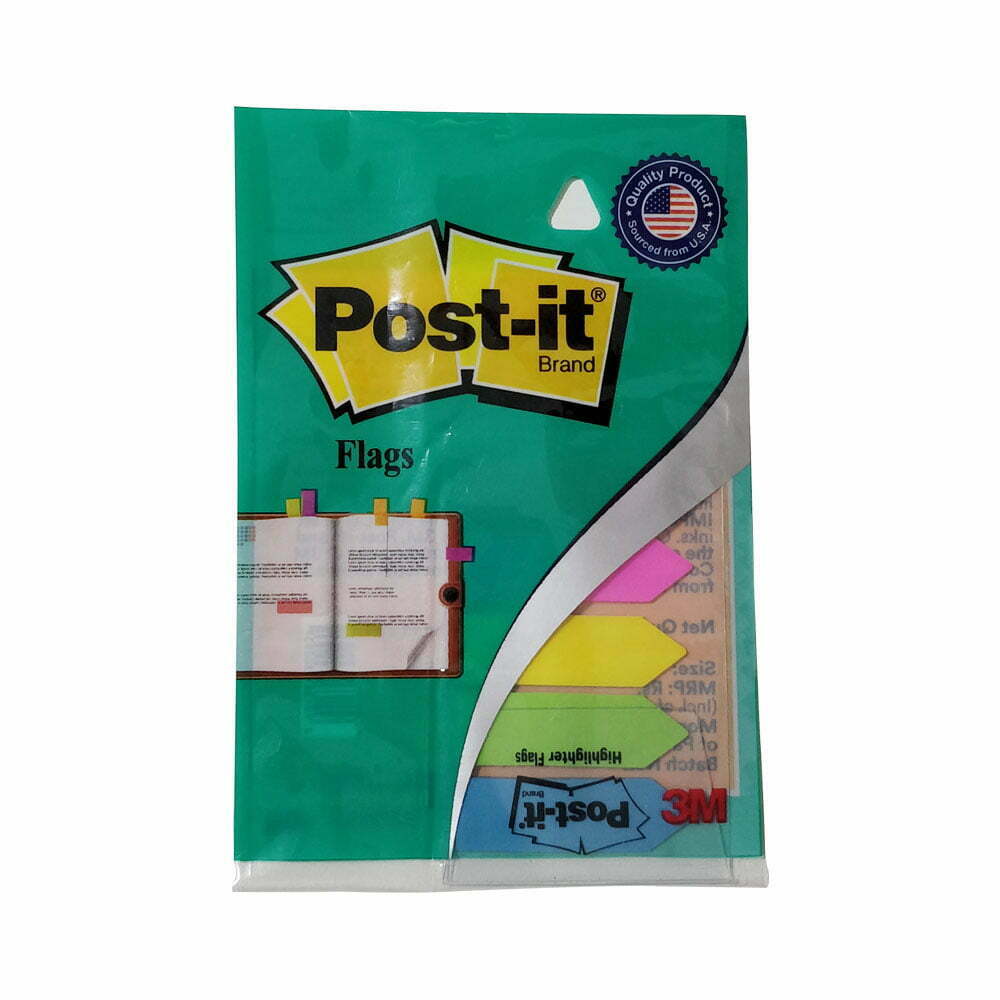 Post-it Flags Assorted Colors - SCOOBOO - A-21H01 - Sticky Notes