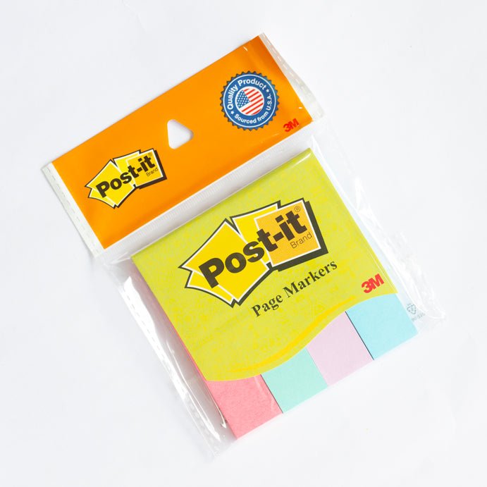 Post it Page Markers - SCOOBOO - E20C09/E21C01 - Sticky Notes