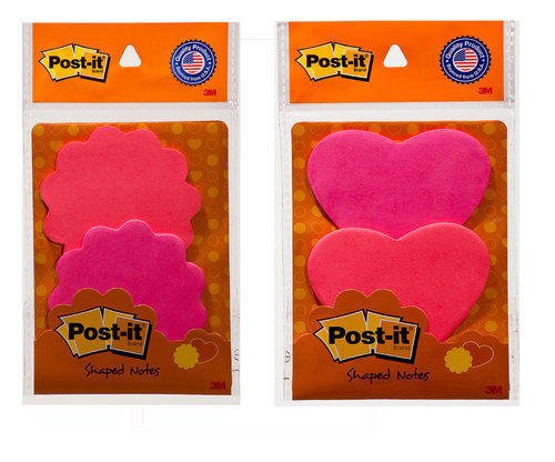 Post-it Shaped Notes - SCOOBOO - E21D06 - Sticky Notes