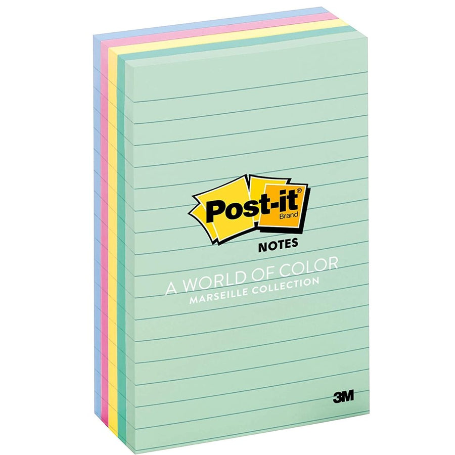 Post It Super Sticky Notes-A world Of Color - SCOOBOO - 70005286888 - Sticky Notes