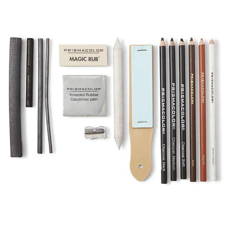 Prismacolor Premier Charcoal Set Pack Of 24 - SCOOBOO - SAN 24262 - Charcoal Pencil