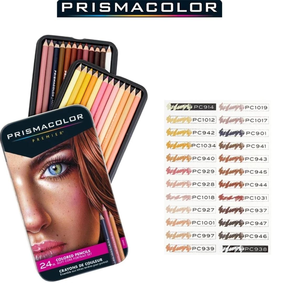 Prismacolor Premier Portrait Pencils Pack Of 24 - SCOOBOO - SAN 25085R - Coloured Pencils