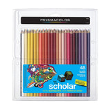 Prismacolor Scholar Coloured Pencils Pack Of 48 - SCOOBOO - SAN 92807 - Coloured Pencils