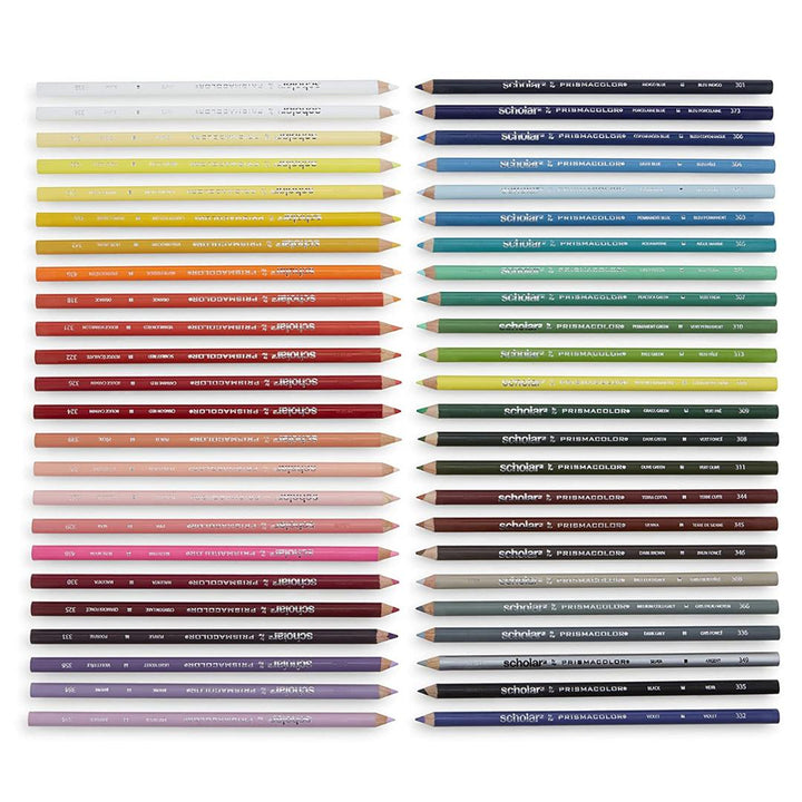 Prismacolor Scholar Coloured Pencils Pack Of 48 - SCOOBOO - SAN 92807 - Coloured Pencils