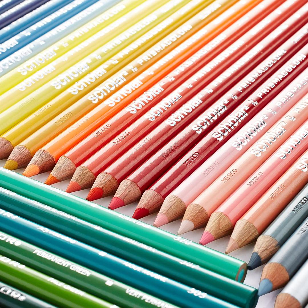 Prismacolor Scholar Coloured Pencils Pack Of 48 - SCOOBOO - SAN 92807 - Coloured Pencils