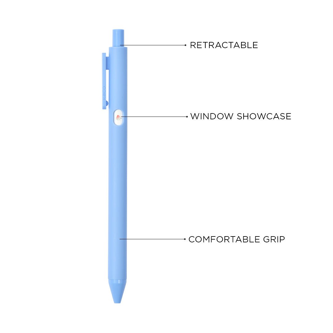 Window Maker Pen Pure(small window)gel ink pen 4pc/set-collaboration with Shanghai ...