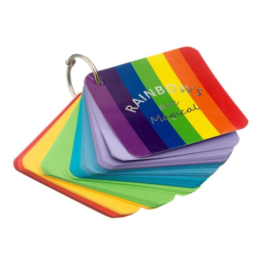 Rainbow Ring Notebook - SCOOBOO - Plain