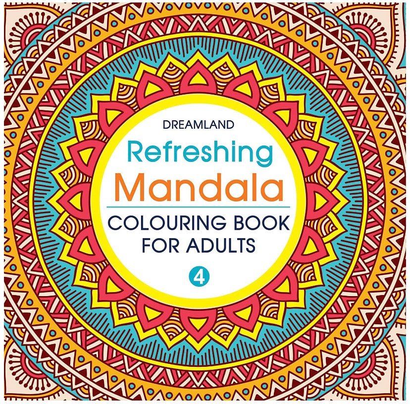 Refreshing Mandala - Colouring Book for Adults - SCOOBOO - 978-93-5089-918-2 - Mandalas