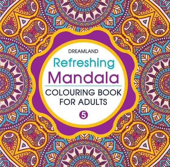 Refreshing Mandala - Colouring Book for Adults - SCOOBOO - 978-93-5089-793-5 - Mandalas