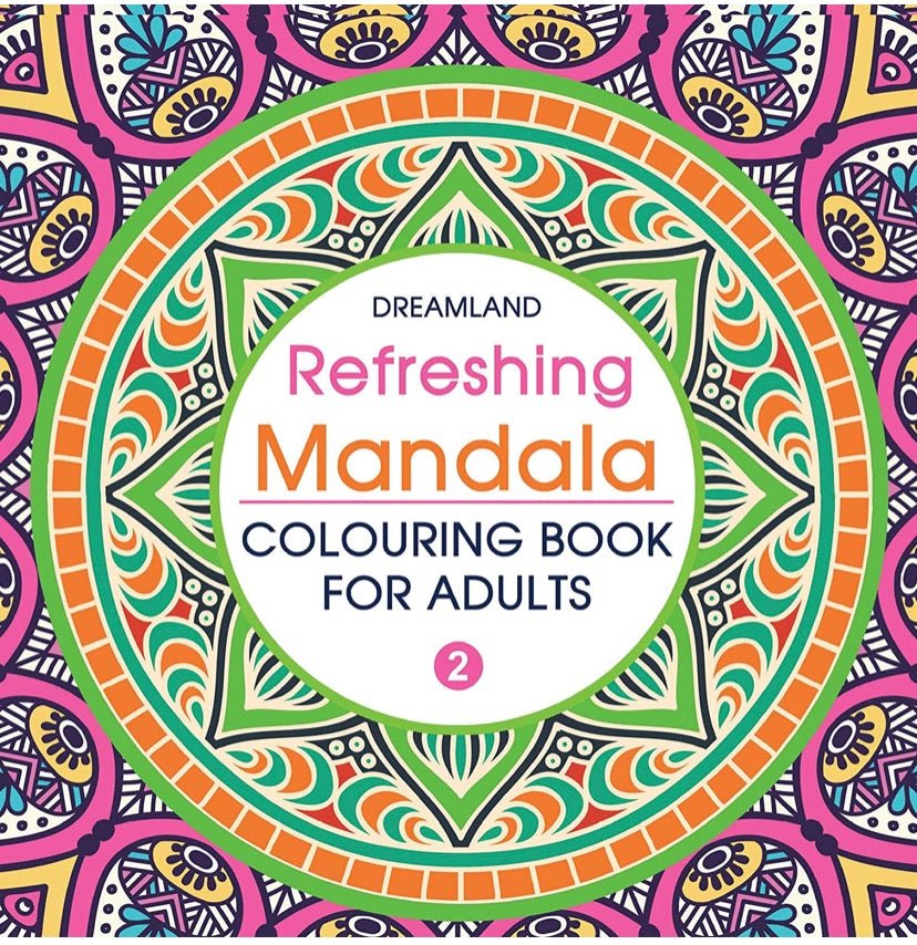 Refreshing Mandala - Colouring Book for Adults - SCOOBOO - 978-93-5089-761-4 - Mandalas