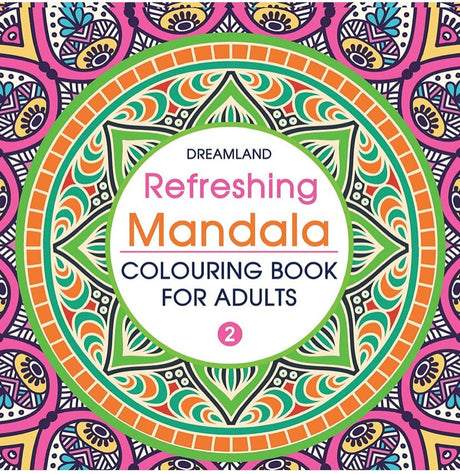 Refreshing Mandala - Colouring Book for Adults - SCOOBOO - 978-93-5089-761-4 - Mandalas