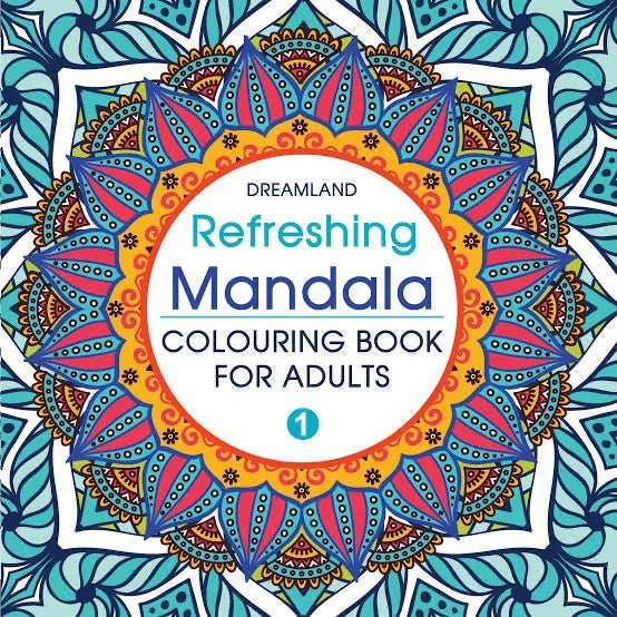 Refreshing Mandala - Colouring Book for Adults - SCOOBOO - Mandalas
