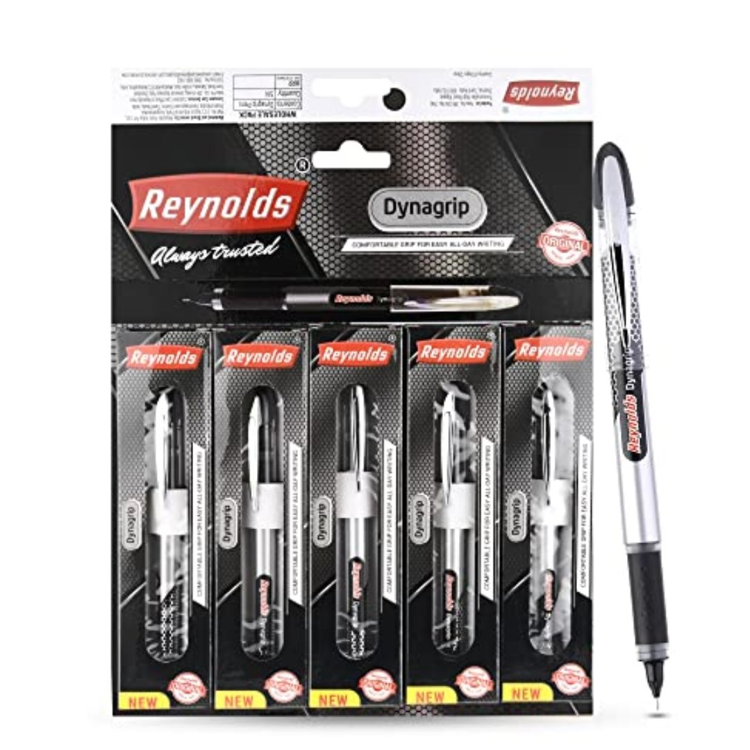 Reynolds Dynagrip Ball Pens Pack Of 5 - SCOOBOO - 2153076 - Ball Pen