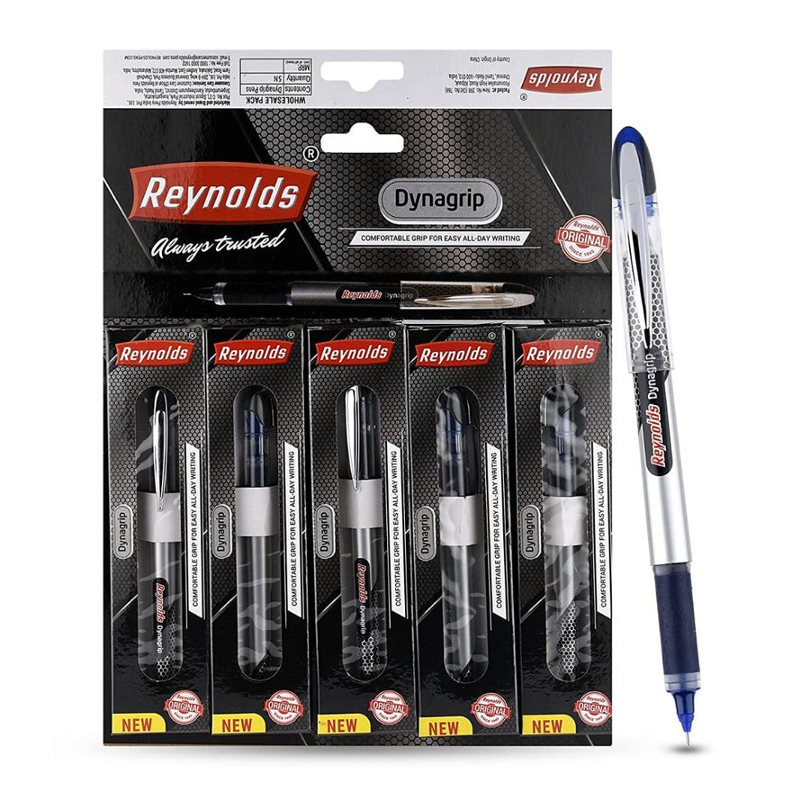 Reynolds Dynagrip Ball Pens Pack Of 5 - SCOOBOO - 2153075 - Ball Pen
