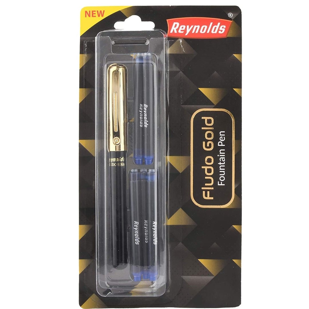 Reynolds Fludo Gold Fountain Pen SCOOBOO
