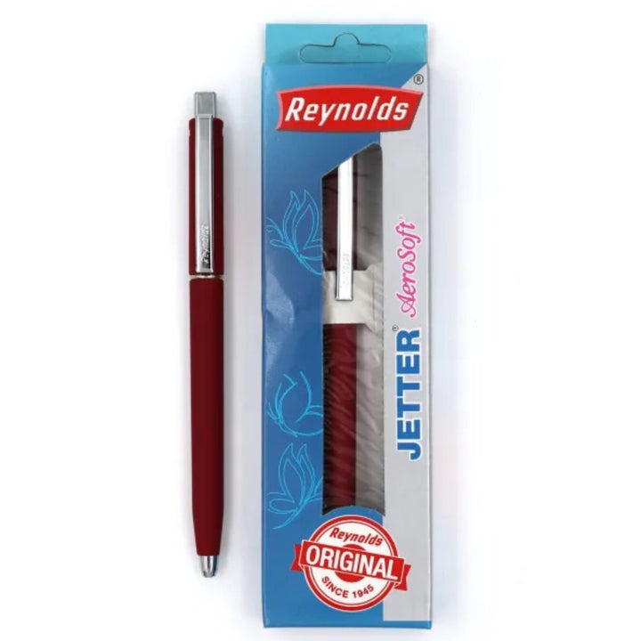 Reynolds Jetter Aerosoft Ball Pens Pack Of 10 - SCOOBOO - 2019373 - Ball Pen