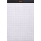 Rhodia Black Squared A4 Notepad - SCOOBOO - 192009C - Notepads