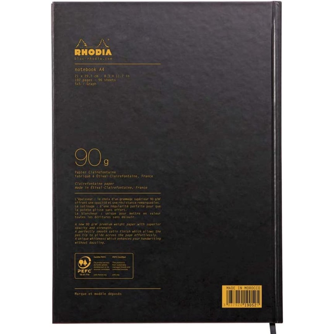 Rhodia Notebook A4 - SCOOBOO - 19052C - Ruled