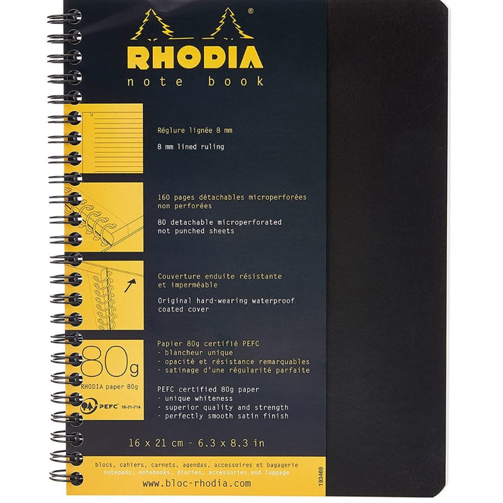 Rhodia Spiral Notebook - SCOOBOO - 193439C - Ruled