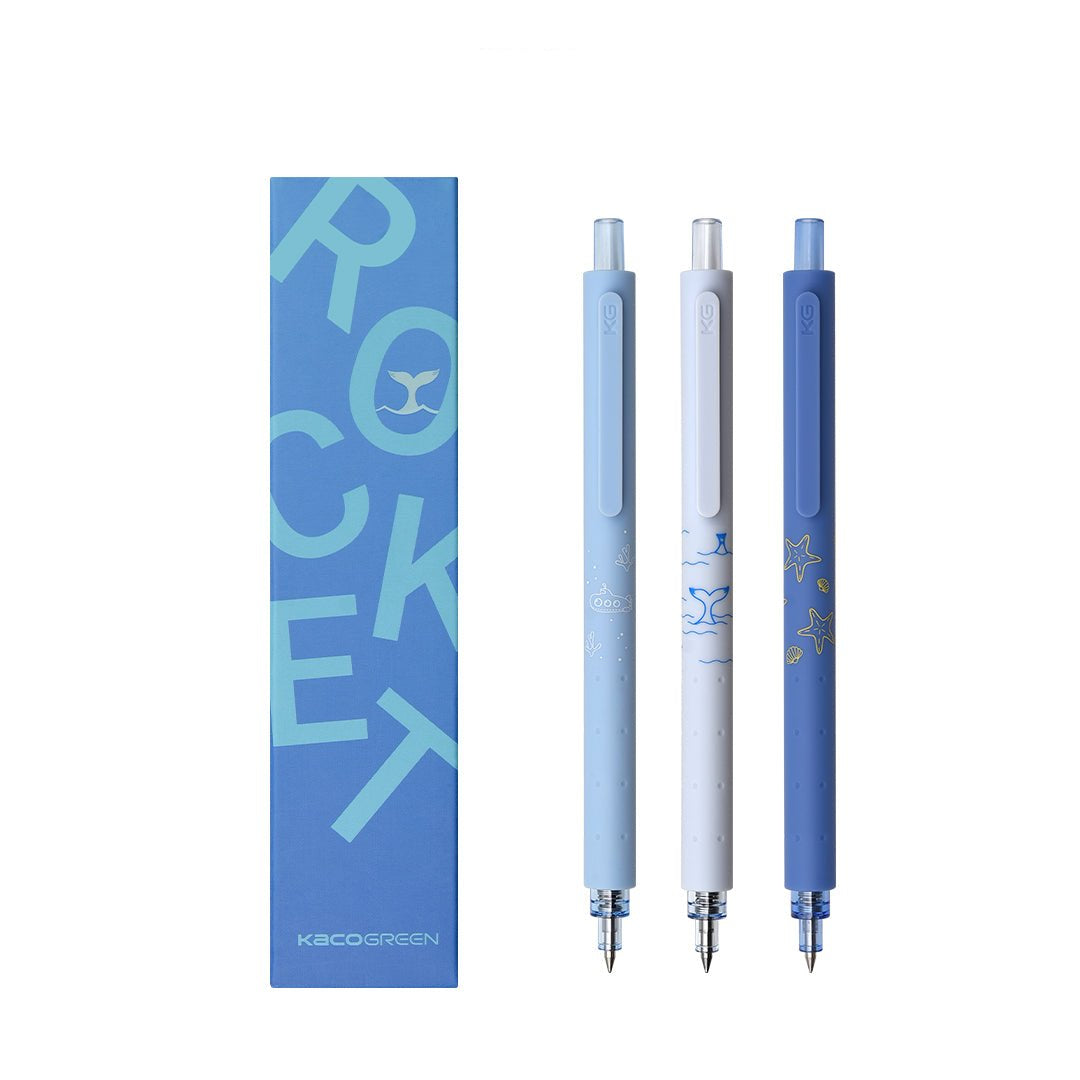 Rocket Gel Pen Set 0.5mm - SCOOBOO - JD00010013 - Gel Pens