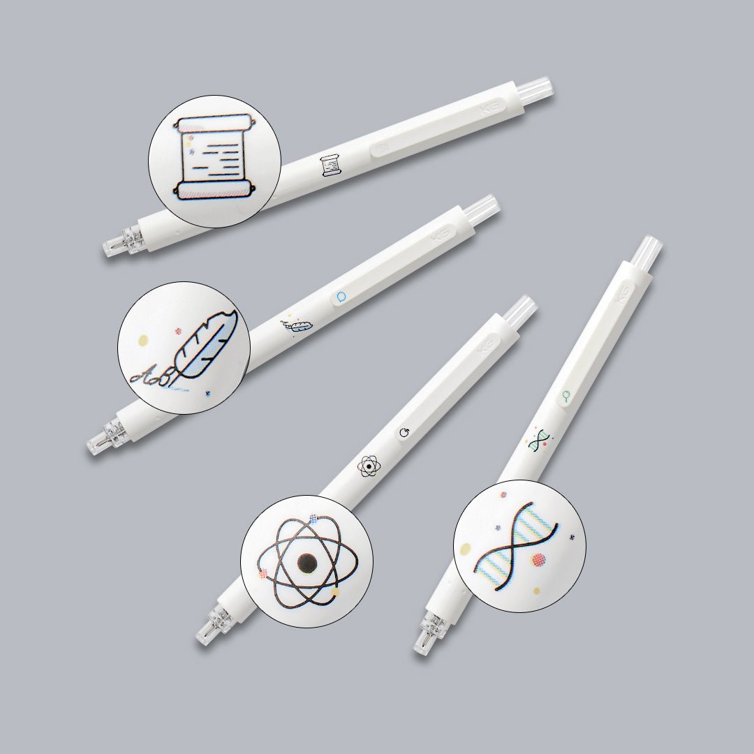 Rocket Gel Pen Set 0.5mm - SCOOBOO - K1028 - Gel Pens