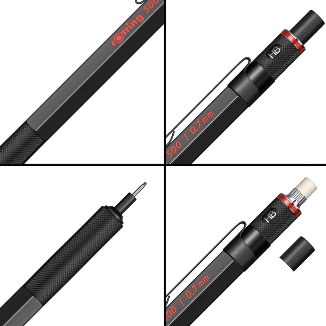 Rotring 500 0.7mm Mechanical Pencils - SCOOBOO - 2186326 - Mechanical Pencil