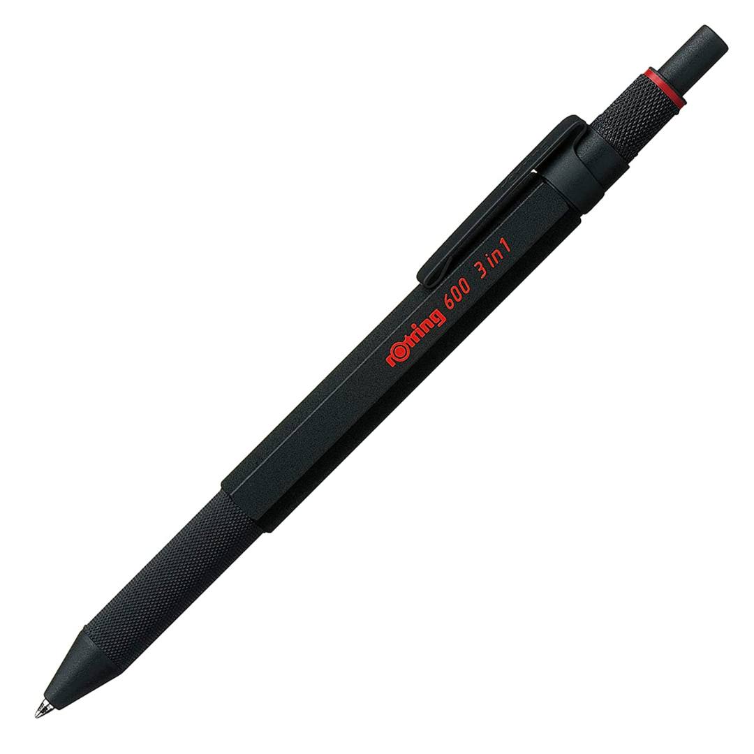Rotring 600 3 in 1 Multicolor Pen & Mechanical Pencil - SCOOBOO - 2164108 - Ball Pen