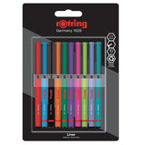 Rotring Fineliner Pens Pack Of 10 - SCOOBOO - 2166220 - Fineliner