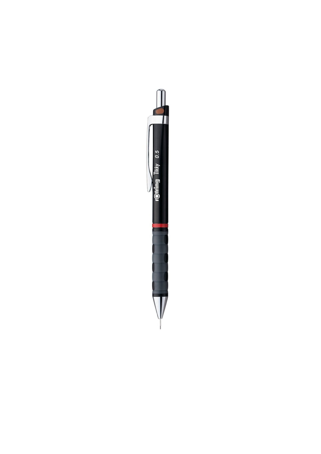 Rotring Tikky Black Barrel 0.5 & 0.7mm Mechanical Pencil, Spare Leads and Eraser - SCOOBOO - 1904817 - Mechanical Pencil