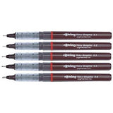 Rotring Tikky Graphic Fineliner- 5 Pen Set - SCOOBOO - ROTRING - GRPAHIC - 5PC SET - Fineliner