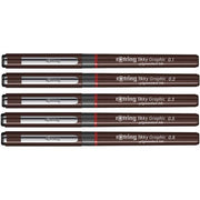 Rotring Tikky Graphic Fineliner- 5 Pen Set - SCOOBOO - ROTRING - GRPAHIC - 5PC SET - Fineliner