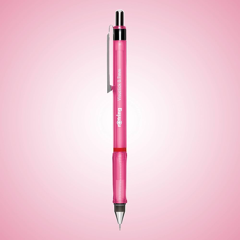 Rotring Visuclick Mechanical Pencil | 0.7 mm - SCOOBOO - 2102713-PINK-TGM - Mechanical Pencil