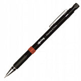 Rotring Visumax Mechanical Pencil 0.7 mm Black with 24 HB Leads Blister Pack - SCOOBOO - 2102716 Black - Mechanical pencil