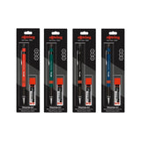 Rotring Visumax Mechanical Pencil 0.7 mm Black with 24 HB Leads Blister Pack - SCOOBOO - 2102716 Black - Mechanical pencil