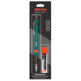 Rotring Visumax Mechanical Pencil 0.7 mm Green with 24 HB Leads Blister Pack - SCOOBOO - 2102716 Green - Mechanical pencil