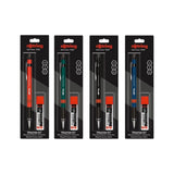 Rotring Visumax Mechanical Pencil 0.7 mm Green with 24 HB Leads Blister Pack - SCOOBOO - 2102716 Green - Mechanical pencil