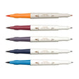 Sailor Shikiori Twin Brush Pens Pack Of 5 - SCOOBOO - 25-5101-003 - Brush Pens