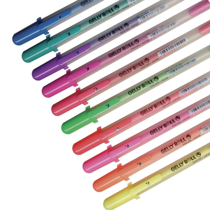Sakura Gelly Roll Moonlight Pens Set of 10 - SCOOBOO - XPGB-M - Gel Pens