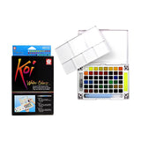 Sakura Koi Watercolour Field Pocket sketch box - SCOOBOO - XNCW-48N - Water Colors