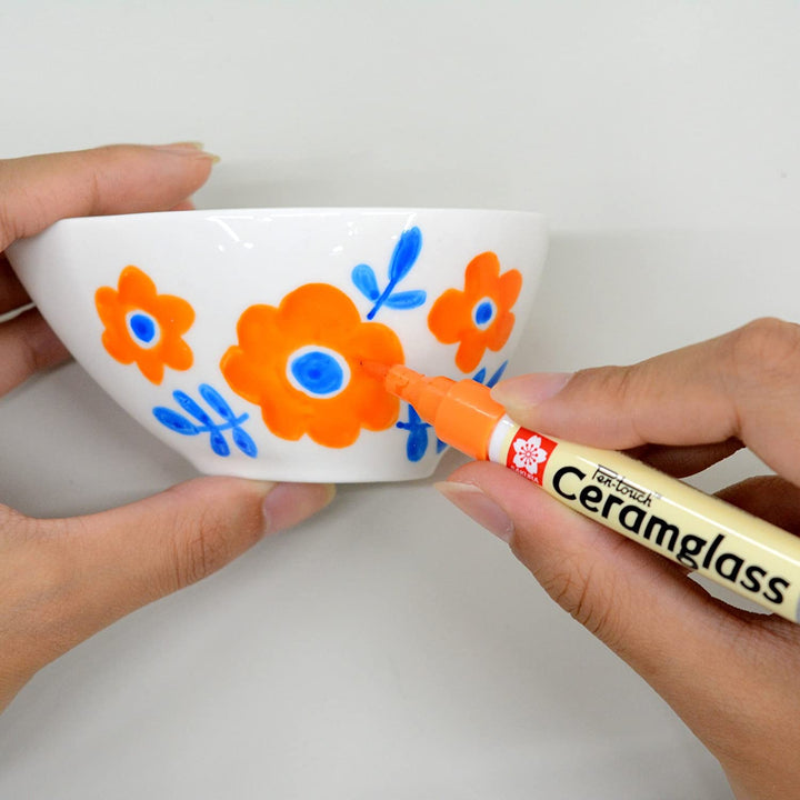 Sakura Pentouch Creamglass Marker - SCOOBOO - XCGK-M4B - White-Board & Permanent Markers