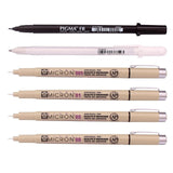 Sakura Pigma Manga Basic Set - SCOOBOO - XSDK-6M - Brush Pens