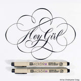 Sakura Pigma Micron Black 3-PC - SCOOBOO - XSDK-3A - Fineliner