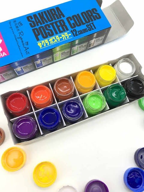 Sakura Poster Colors - SCOOBOO - Poster paints